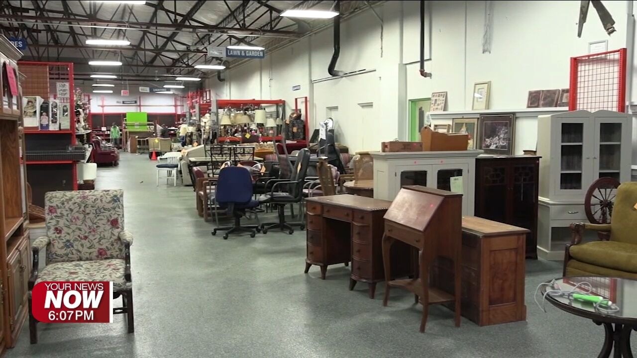 Lima Habitat for Humanity ReStore reopens main entrance after parking lot upgrade